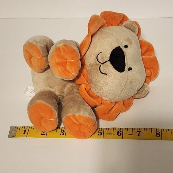 Just one year by Carter's  plush lion toy Orange mane - Picture 5 of 7